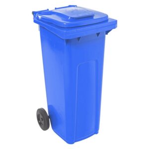 Wheelie Bin - SABS Approved - 140L - Blue - Pack of 12 - Wheelie Bin 140L-blue