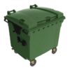 Wheelie Bin - Plastic - 4 Wheel - 1100L - Green - Wheelie Bin 1100L-green