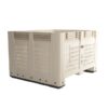 Jumbo Bin 2 Way Entry - Vented - SABS Approved - 803L - Beige - JB2WV