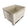 Jumbo Bin (Export Size) 4 Way Entry - Vented - SABS Approved - 677L - Beige - Pack of 3 - JB1210V