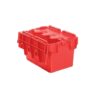 Plastic Crate - Hinged Lid - SABS Approved - 6.4L - Red - Pack of 100 - AT32182-red