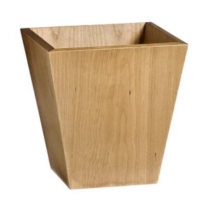 Waste Paper Bin - Contract Wooden Range - 29 x 29 x 30 cm - Oak - WAL956OA