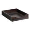 Letter Tray - Single - Contract Wooden Range - 38.5 x 28 x 8 cm - Imbuia - WAL900IM