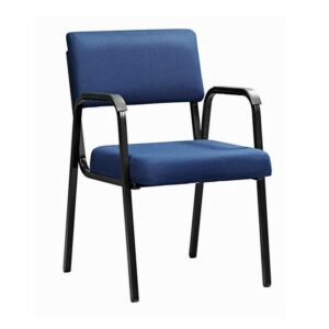 Office Chair - Economy Arm - Square Tube - 88 x 60 x 60 cm - SE016-blue