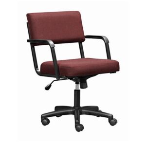 Office Chair - Economy - Half Mid Back - Swivel and Tilt Chair - 92 x 56 x 65 cm - SE013-burgundy