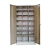 Pigeon Hole Cabinet with Doors - Steel - 21 Compartment - 180 x 90 x 45 cm - PH004-ivorykaroo