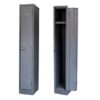 Steel Locker - Metal - Single Tier - 1 Door - 180 x 30 x 45 cm - LOC001-grey
