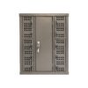 Cell Phone Charge Station Locker - Metal - 10 Compartments - Excludes Charger Unit - CELLOCK10RECHARGE02