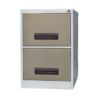 Steel Office Filing Cabinet - 2 Drawer File - 71 x 47 x 63 cm - 2FC01-ivorykaroo