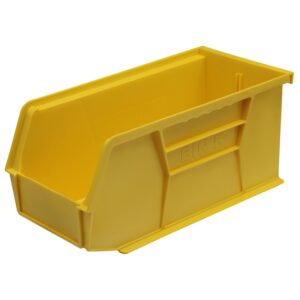 Stack & Hang Parts Storage Bin - Small Plastic Container - Size 5 - 28 x 14 x 13 cm - Yellow - BIN-5-YELLOW