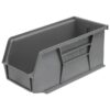 Stack & Hang Parts Storage Bin - Small Plastic Container - Size 5 - 28 x 14 x 13 cm - Grey - BIN-5-GREY