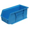 Stack & Hang Parts Storage Bin - Small Plastic Container - Size 5 - 28 x 14 x 13 cm - Blue - BIN-5-BLUE