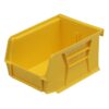 Stack & Hang Parts Storage Bin - Small Plastic Container - Size 2 - 13.5 x 10.5 x 7.5 cm - Yellow - BIN-2-YELLOW