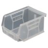 Stack & Hang Parts Storage Bin - Small Plastic Container - Size 2 - 13.5 x 10.5 x 7.5 cm - Clear - BIN-2-CLEAR