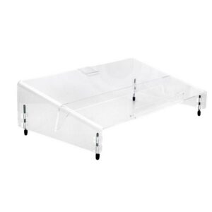 Ergonomic Mini Document Desk - Clear - MDCDH