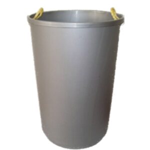 Bin Plastic Liner - Handles - For Wide Litter Bin - 400  x 580 (H) mm - Granite - 027SD