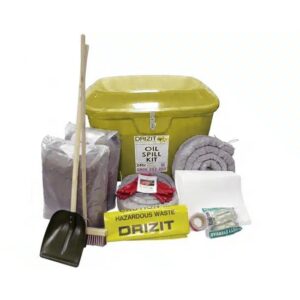 Spill Kit - Includes GRP Container - Chemical - Yellow - Absorbs 350L - SK41075
