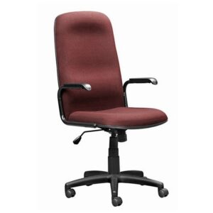 Office Chair - Economy High Back - Swivel and Tilt - 108 x 57 x 68 cm - SE012-burgundy