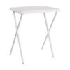 Plastic Folding Table - Contour - White - Pack of 10