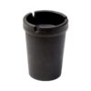 Plastic Cigarette Butt Bucket - Black - Pack of 48