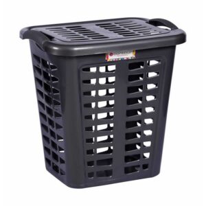 Mega Plastic Laundry Basket - Linen - Colour Options - Pack of 5