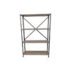 Trendi Shelf - Steel and Wood Shelving - 4 Shelf - 137 x 90 x 35cm