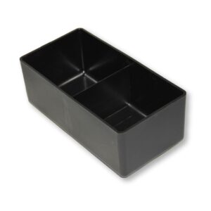 Drawer Organiser - Insert Bins with Dividers - Black - Pack of 60