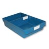 Shelf Bin - Loose Parts Warehouse Storage Container - Plastic - Large - 400mm - Blue