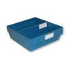 Shelf Bin - Loose Parts Warehouse Storage Container - Plastic - Bins, Dividers and Labels - Large - 300mm - Blue - Pack of 20