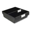 Shelf Bin - Loose Parts Warehouse Storage Container - Plastic - Large - 300mm - Black