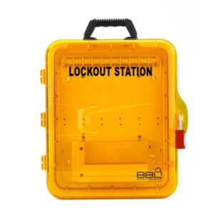 Lockout Station - Portable - Holds 10 Locks - 33.8 x 9.8 x 40.8 cm