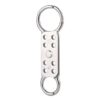 Lockout Hasp - Aluminium - Dual Jaw Clearance - Holds 8 Locks - 15.2 x 5.5cm