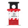 Lockout Circuit Breaker - Miniature - Pin Out - Wide - Red - 5 x 3cm