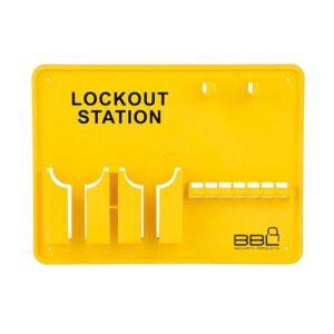 Lockout Station - Holds 7 Locks - 38.5 x 29 cm