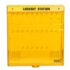 Lockout Station - Holds 60 Locks - 63 x 8.5 x 58 cm