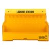 Lockout Station - Holds 20 Locks and Devices - 57.4 x 10.8 x 39.6 cm