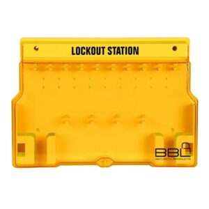 Lockout Station - Holds 20 Locks - 55.8 x 6.5 x 39.3 cm