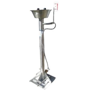 Eyewash Safety Station - Foot and Hand Operated - Stand Alone - 30 x 30 x 110 cm