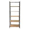 Shelving - 5 Tier - Wood and Steel - 65 x 32 x 166 cm - HH300109