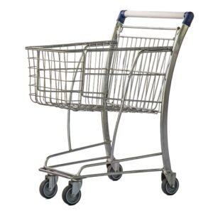 Steel Kiddies Shopping Trolley - Metal Mesh - 25L