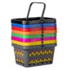 Plastic Shopping Basket - Jumbo - 36L - Colour Options