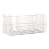 Steel Stacking Basket - White - 88 x 40 x 40 cm