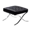 Footstool - Barcelona - Von Der Rohe - Pleather - Colour Options