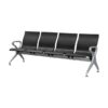 Airport Bench - Public Seating - Polyurethane - Indoor Use - Flat Packed - Four Seater - 237 x 67 x 87 cm