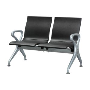 Airport Bench - Public Seating - Polyurethane - Indoor Use - Flat Packed - Two Seater - 117 x 67 x 87 cm