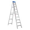 Aluminium Step Ladder - Single Sided - Medium Duty - 10-Step - 3.02 m