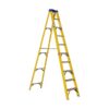 Partial Fibreglass Step Ladder - Single Sided - Industrial - 16 Steps - 4.8m