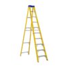 Partial Fibreglass Step Ladder - Single Sided - Industrial - 10 Steps - 3.0m