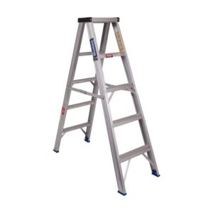 Aluminium Step Ladder - Double Sided - Domestic - 7 Step - 1.8m