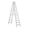 Aluminium Step Ladder - Double Sided - Heavy Duty Industrial - 12-Step - 3.60m